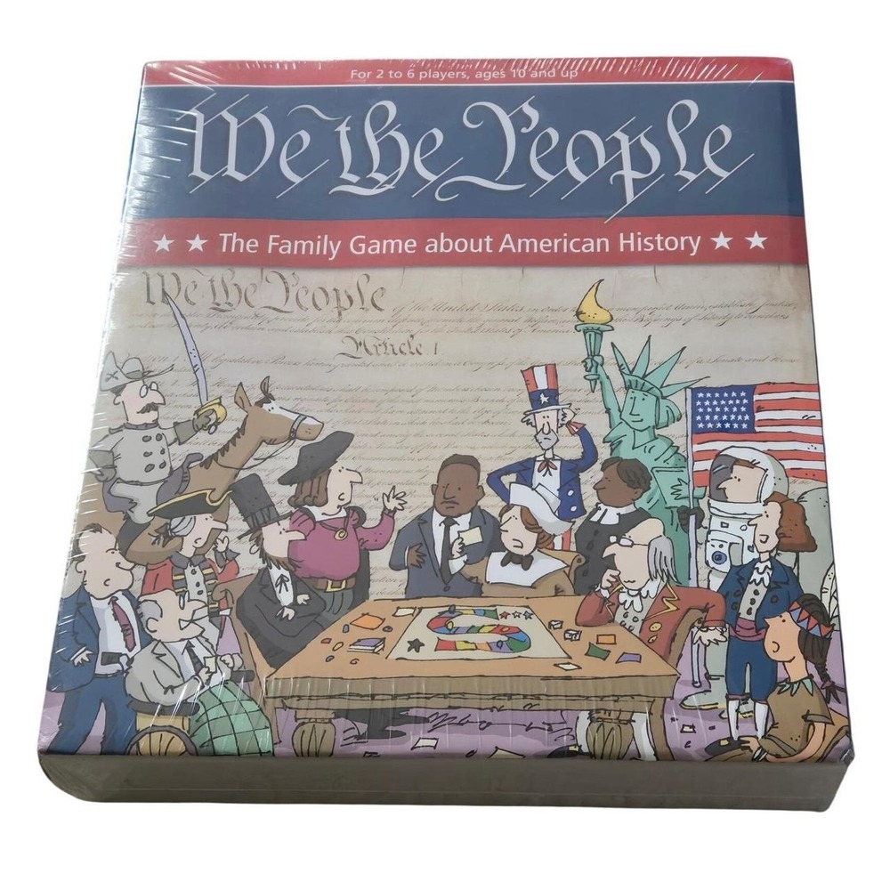 McGrath Games We the People American History Trivia Board Game Sealed
